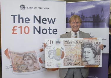 New £10 Note Reception